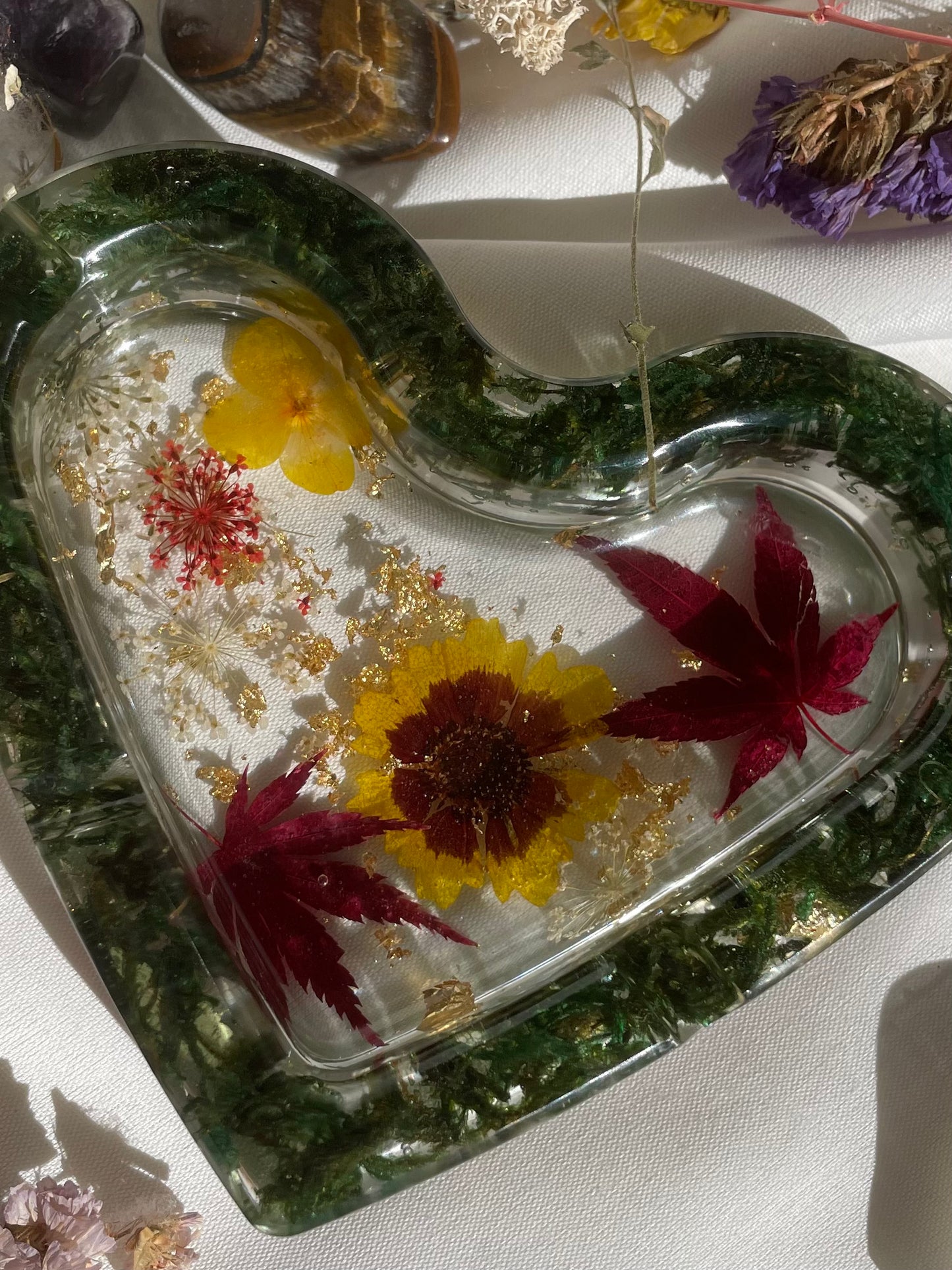 Bandeja Corazón de Naturaleza