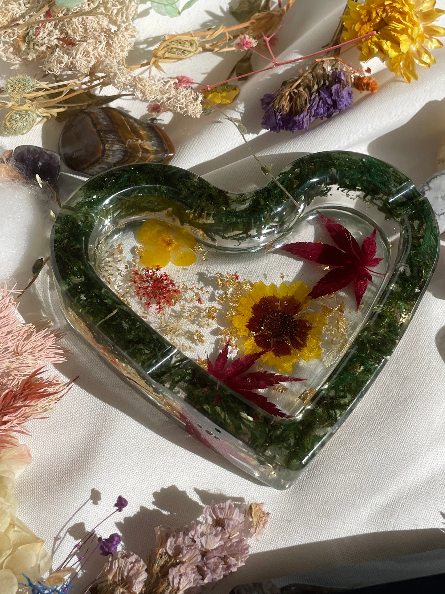 Bandeja Corazón de Naturaleza