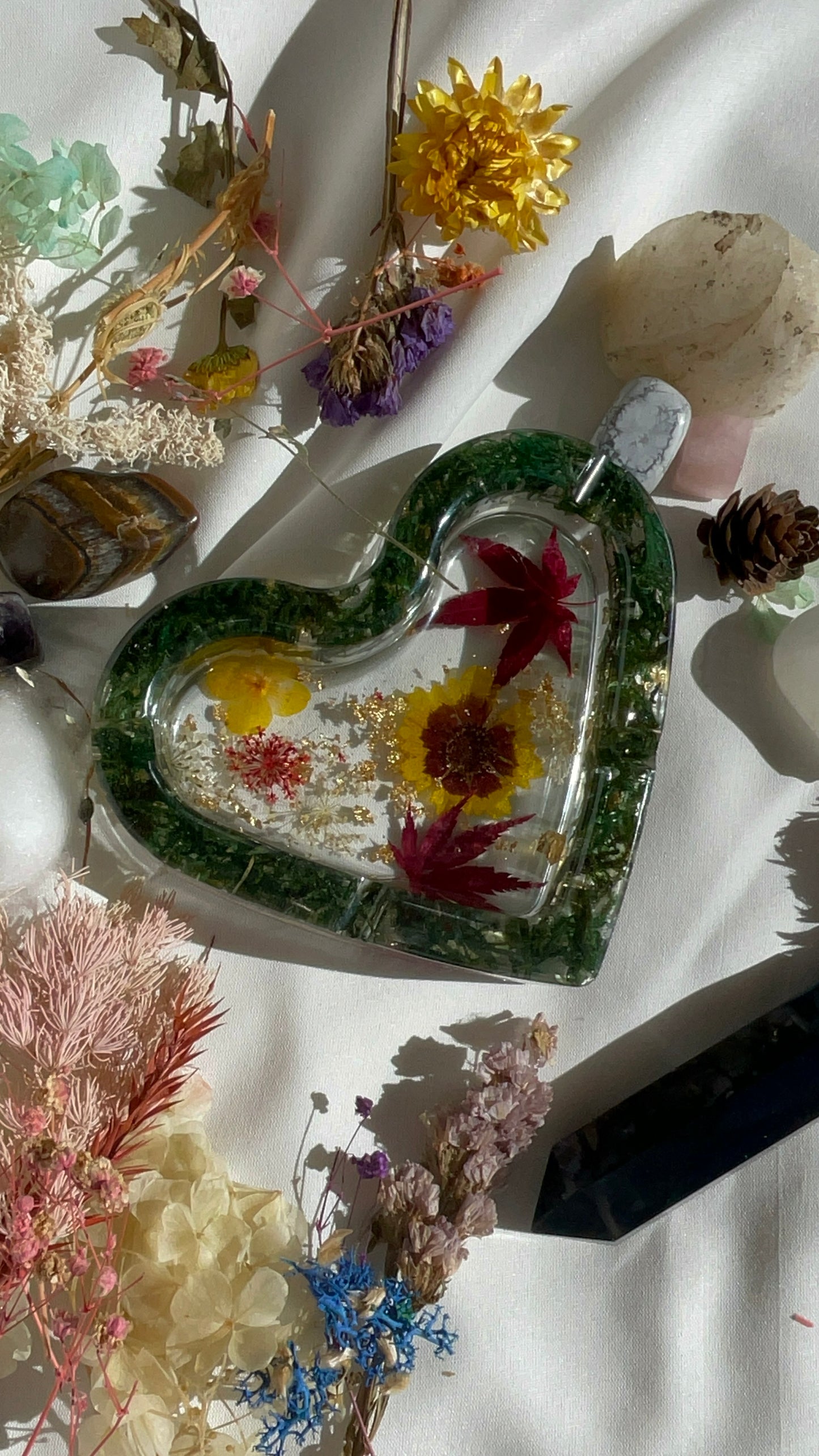 Bandeja Corazón de Naturaleza